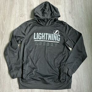 NHL Tampa Bay Lightning Youth Pullover Hoodie Gray size XL(18-20)
